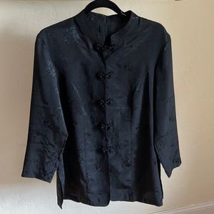 Vietnamese Black Tunic Jacket